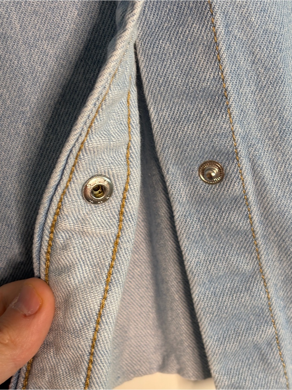 Universal Thread Fair Trade Denim Shacket - Picture 4 of 8